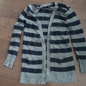 Club Monaco strip cardigan